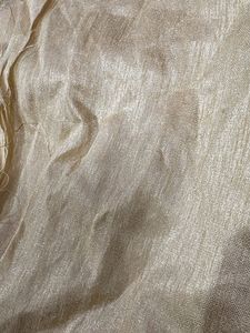 Golden Silk Saree blouse Fabric