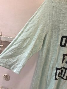 Cute Graphic Over Size Top