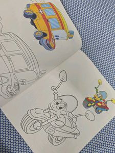 copy coloring book set of 4