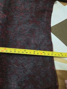 Men's Kurta with Embellished Neckline