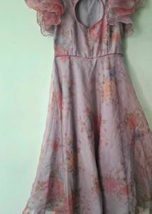 floral print  gown