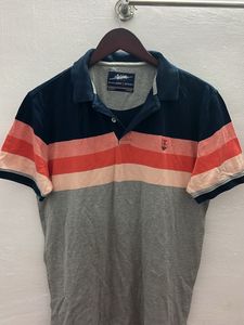 Scullers Sport Striped Polo Shirt - Slim Fit