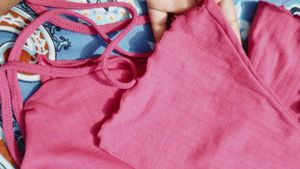 Hot Pink One-Shoulder Ruched Top