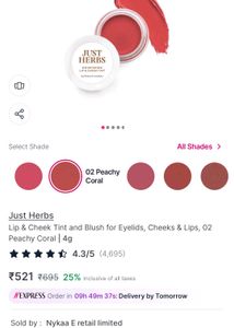 Just Herbs Lip & Cheek Tint