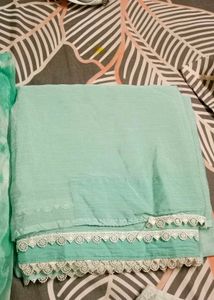 combo saree with blouse