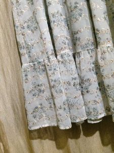 Vintage Floral Lace Gown