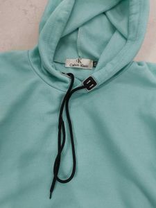 Teal Pullover Hoodie