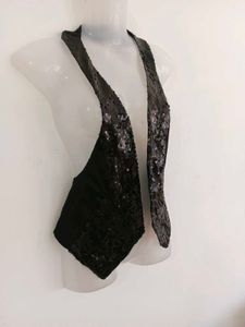 Sparkly Sequin Vest