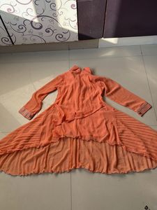 Beautiful Orange Kurta Set
