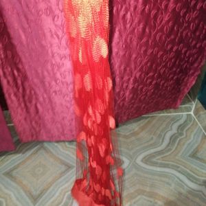 Red Heart ❤️ Curtain