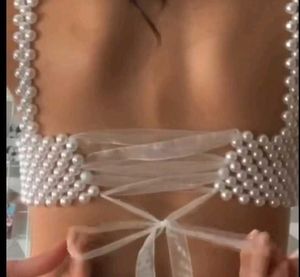 Elegant Pearl Embellished Top
