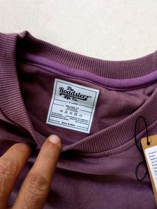 Men's Purple Graphic Sweatshirt