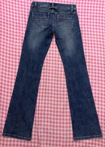 Y2K low flared jeans
