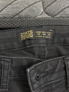 Zara Vintage Black Denim