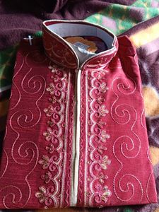 Elegant Maroon Kurta
