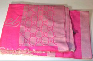 Designer Pink Gucci Scarf