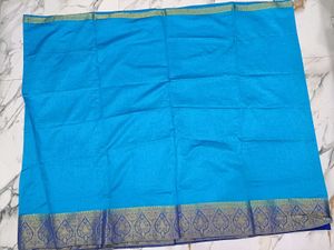 Elegant Blue Saree