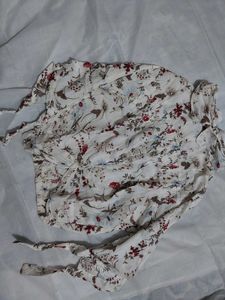 knot off white top