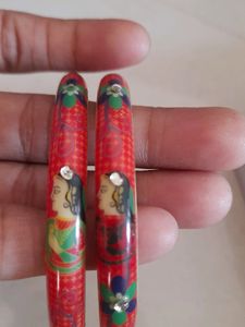 Like New    bangles  not huge