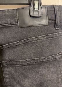 Nuon Charcoal Black Slim Fit Jeans