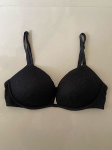 Black Lace Push-Up Bra