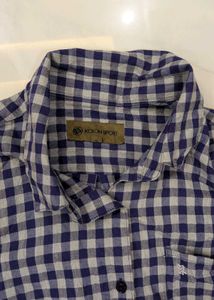 Classic Gingham Checkered Shirt