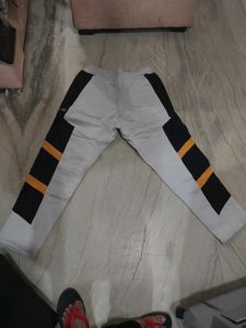 Stylish Grey Joggers with Side Stripes