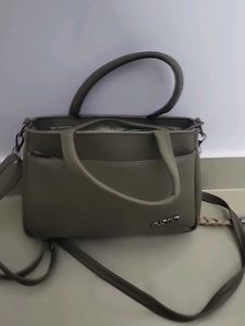 Stylish Grey Handbag
