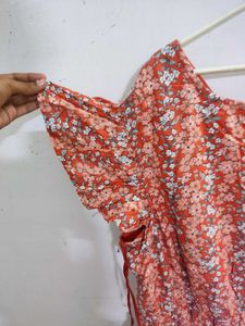 Boho Floral Print Summer Dress