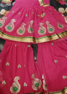 Beautiful Pink Kurta Set with Embroidery