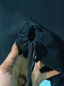 Zara Black Crop Top
