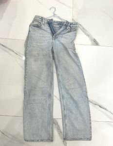 Light Wash Wide Leg Jeans