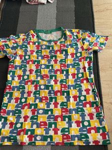 UCB Colorful Graphic T-Shirt- KL SIZE
