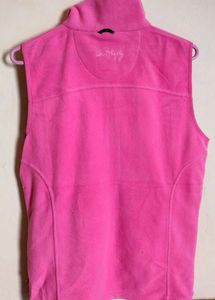 Vibrant Pink Fleece Vest