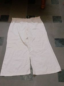 Comfortable White Palazzos