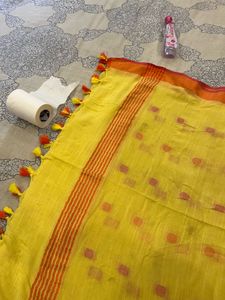Indigo, Jamdani, Almond and Blue Ethnic Dupatta
