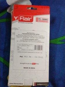 flair scientific calculator FC-100 ms