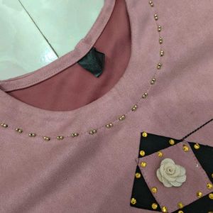 elegant velvet Kurti