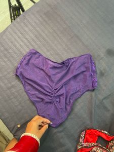 Purple Lace Briefs