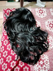Long Wavy Black Wig