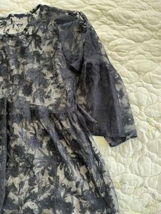 Elegant Lace Top with bell sleeves