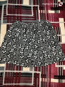 Black Flora Print Sorts And Top
