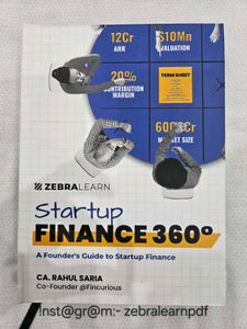 Startup Finance 360 – Ebook zebralearn zebra learn