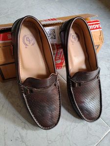 Brown Leather Loafers