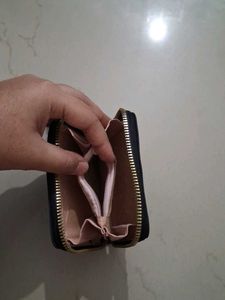 Stylish Black Studded Wallet