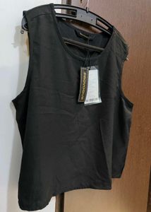 New Provogue Sleeveless Black Top