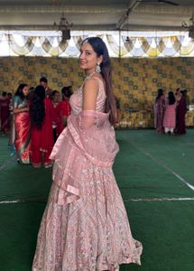 Stunning Pink Bridal Lehenga
