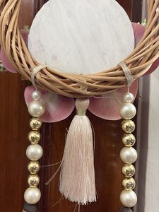 Handmade "Shubh Laabh" Floral Door Hanging