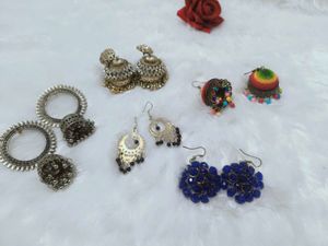 Assorted Ethnic Earrings Set