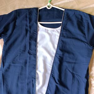 Dubai Style Jacket Abaya With Hijab